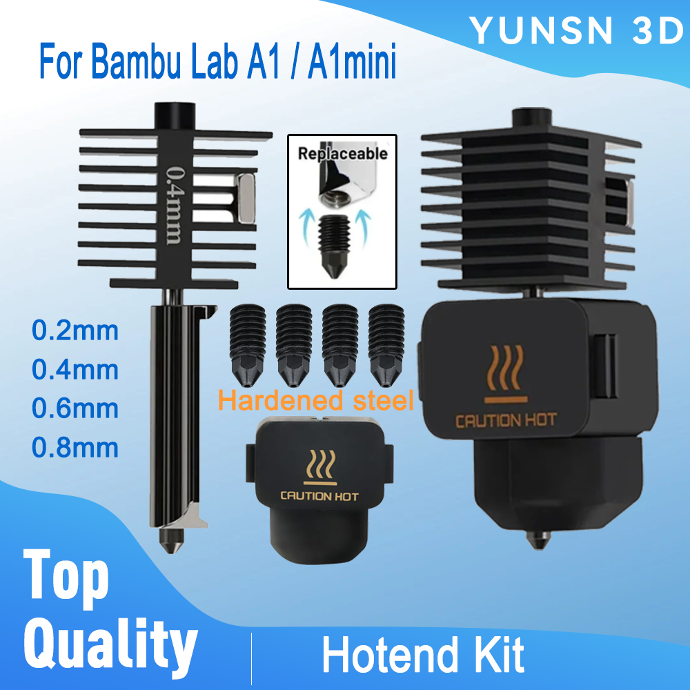 3D Printing Bambu Lab A1 - طقم هوت إند لطابعة بامبو لاب
