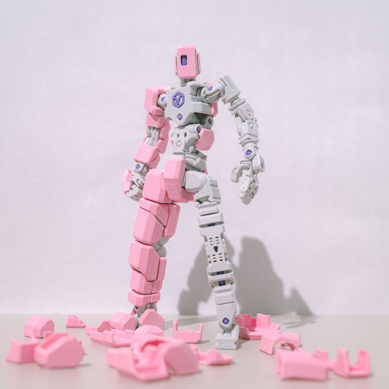 3D Printing Robot - دمية متحركة جديدة فائقة الحركة متعددة