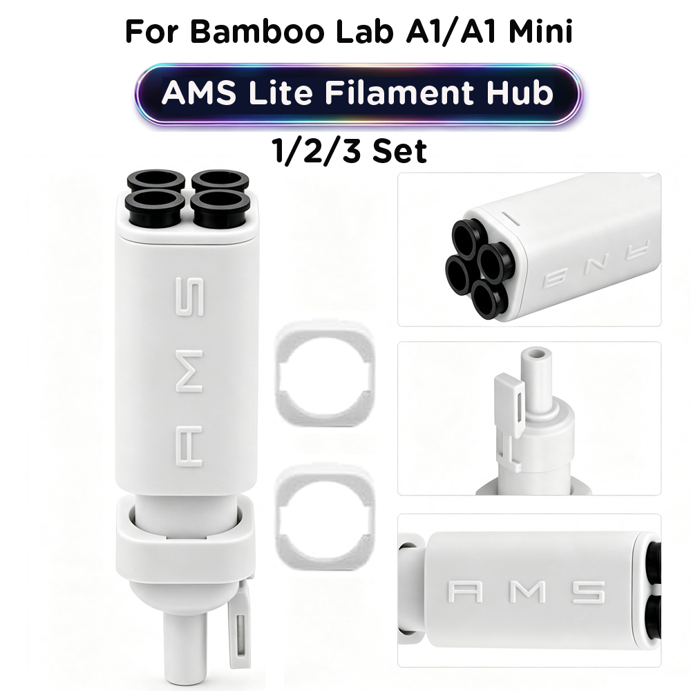 3D Printing Bambu Lab A1 - موزع خيوط AMS Lite لطابعة بامبو
