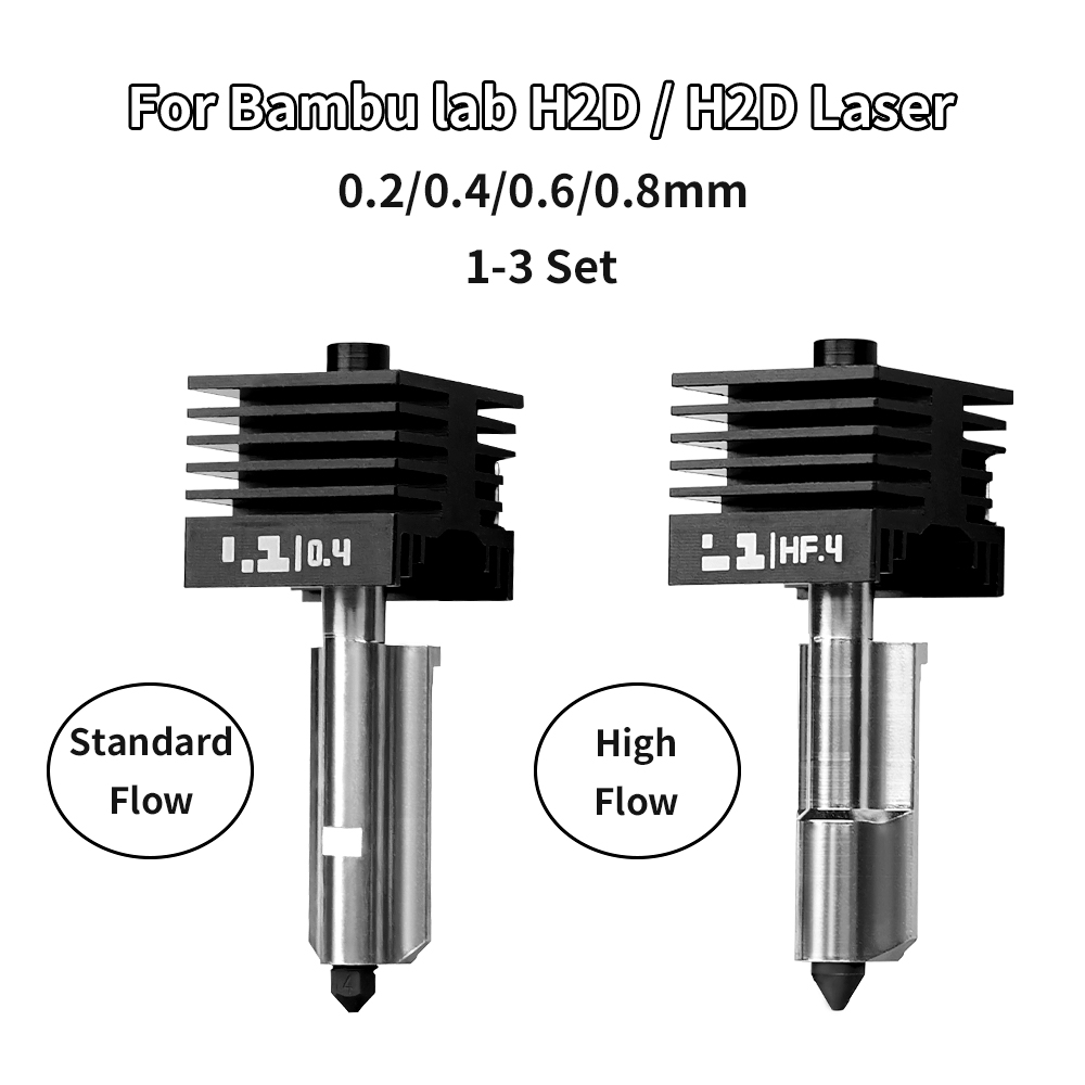 3D Printing Bambu Lab A1 - طقم H2D/P2S Hotend لطابعات Bambu Lab