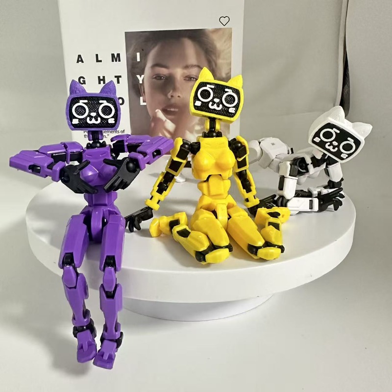 3D Printing Robot - نموذج لعبة جديد على شكل شخصية