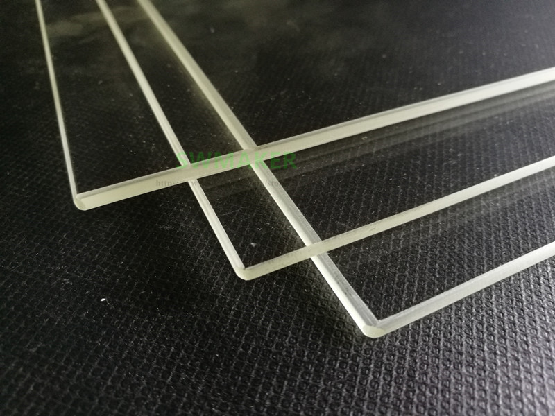 1 قطعة 305x265x3 مللي متر 305x - مراجعة 3D Printing Glass وسعره