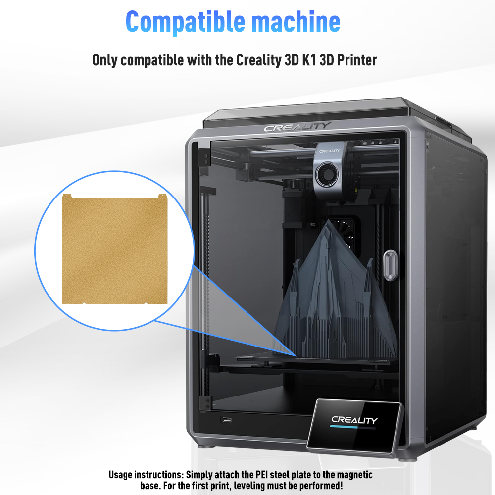 PEI بناء لوحة ل Creality K1 ما - مراجعة 3D Printer Bed Spring وسعره