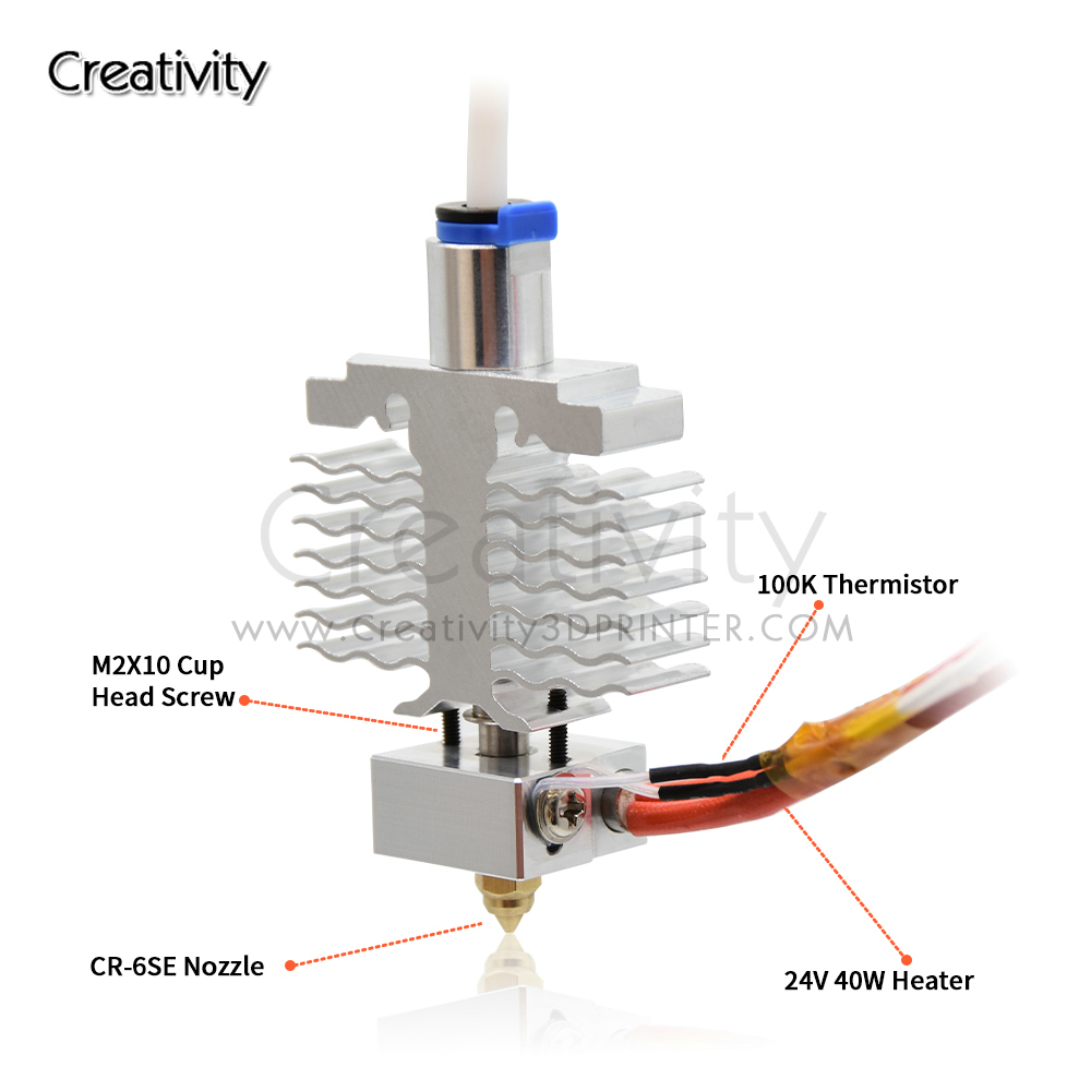 مجموعة Hotend المعدنية المطورة - مراجعة Ender 3 Upgrade Kit وسعره