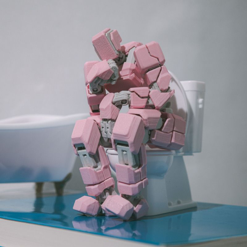 دمية متحركة جديدة فائقة الحركة - مراجعة 3D Printing Robot وسعره