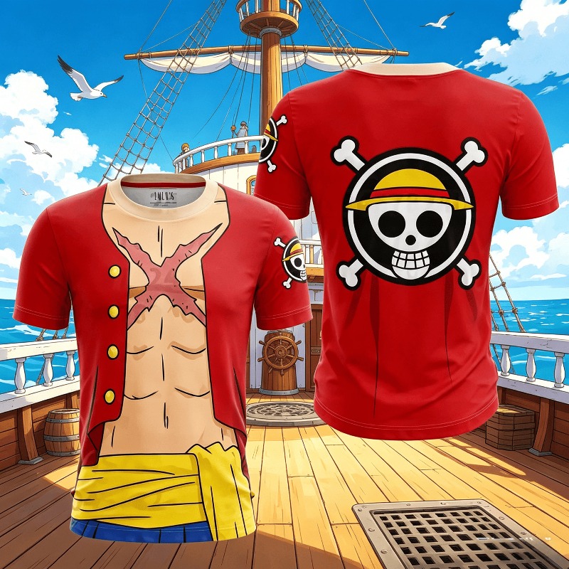 وصولات جديدة 2026: تي شيرت لوف - مراجعة 3D Printing Luffy وسعره