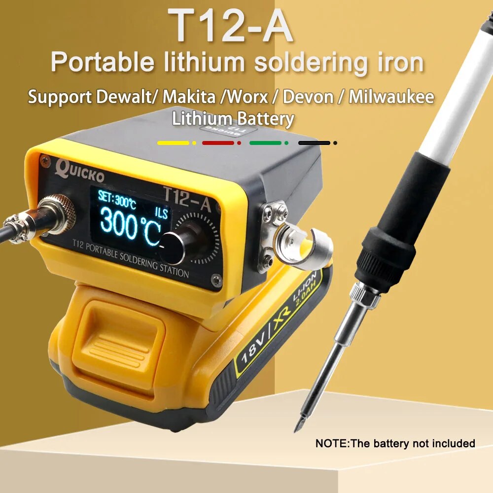 72 واط T12 محطة لحام لاسلكية ل - مراجعة Milwaukee Drill M12 Fuel وسعره