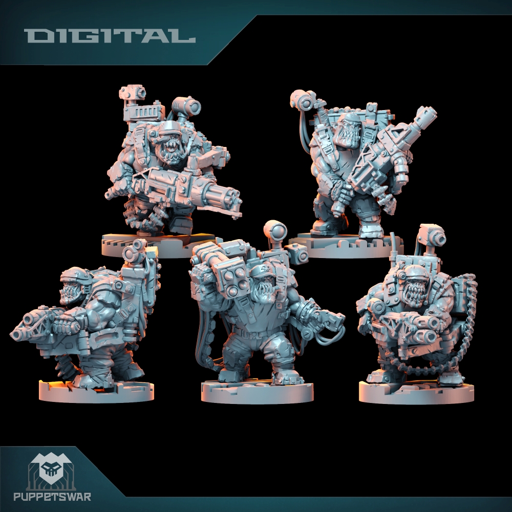 Orc Ultimate Badasses Squad، ش - مراجعة 3D Printing Robot وسعره
