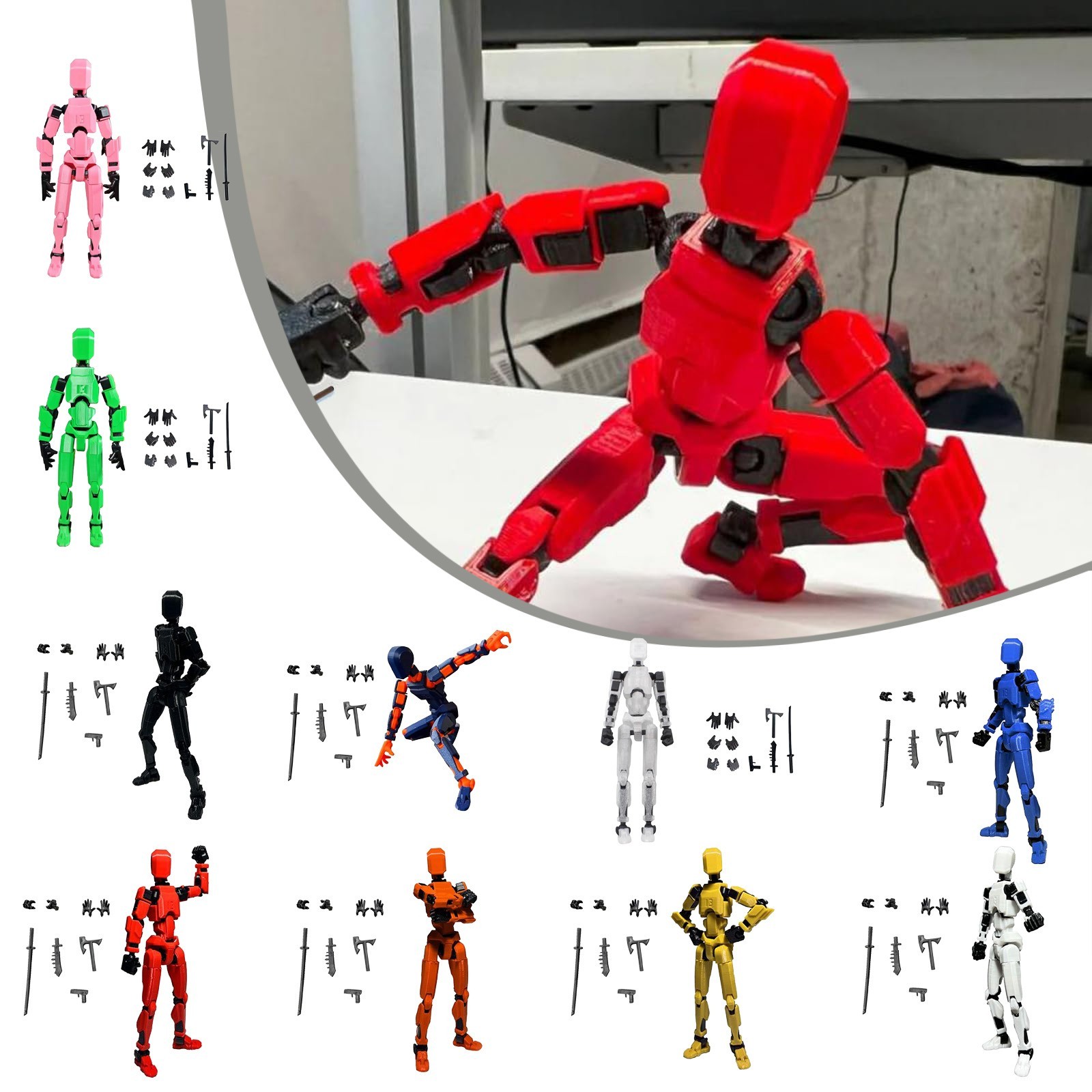 تيتان 13 مع أجنحة الشكل اللعب  - مراجعة 3D Printing Robot وسعره