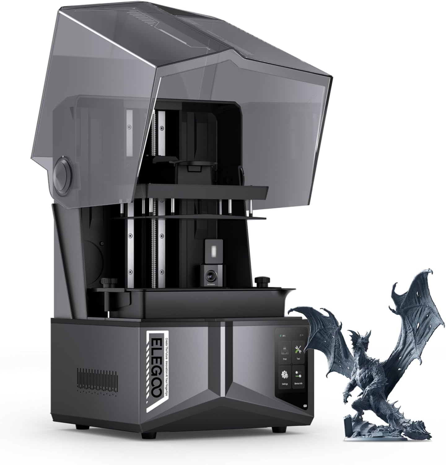 إليجوو ساتورن 4 ألترا 16K طابع - مراجعة 3D Printing Material وسعره