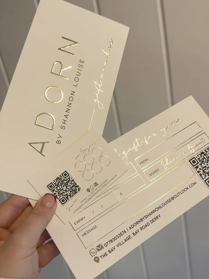 تصميم مخصص قسائم هدايا فاخرة ث - مراجعة 3D Printing Qr Code وسعره