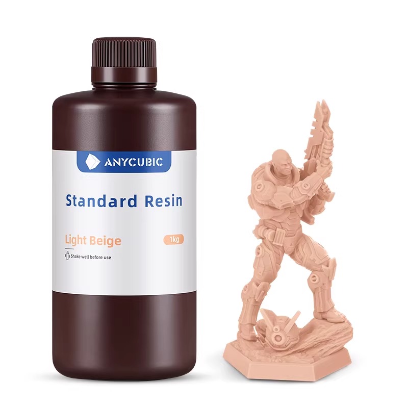 1 كجم AnyCubic 40nm UV القياسي - مراجعة 3D Printing Material وسعره
