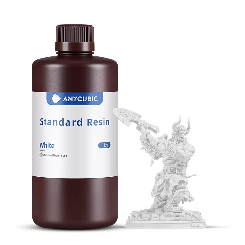 1 كجم AnyCubic 40nm UV القياسي - مراجعة 3D Printing Material وسعره