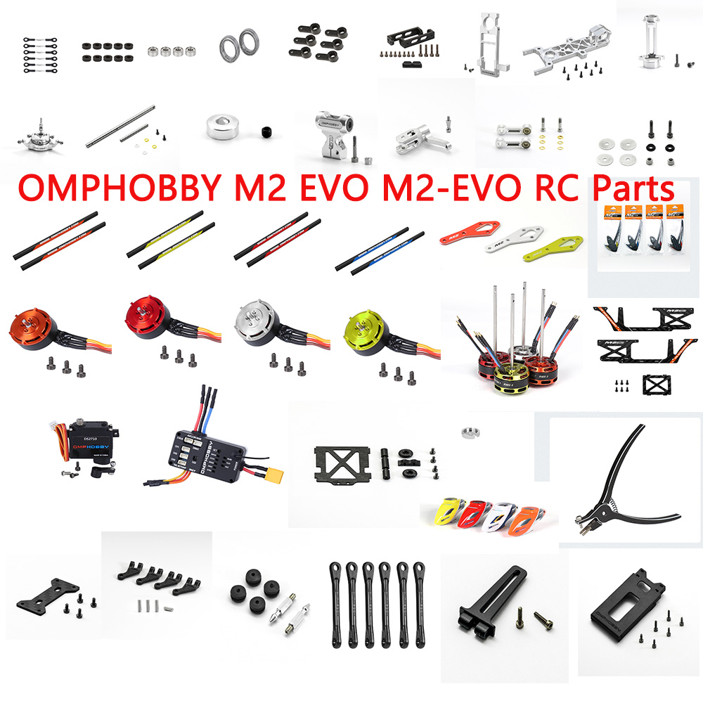 OMPHOBBY M2 EVO M2-EVO RC محرك - مراجعة 3D Printing Drone وسعره