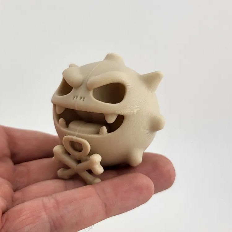 نموذج مجسم لعظام بوكيمون مطبوع - مراجعة 3D Printing Objects وسعره