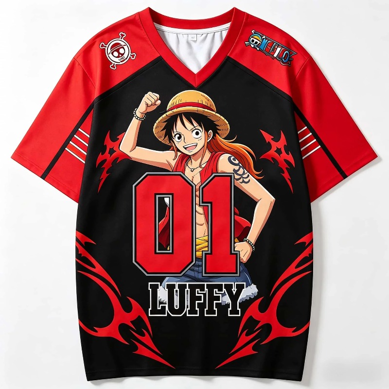 قميص كرة قدم بطباعة ثلاثية الأ - مراجعة 3D Printing Luffy وسعره