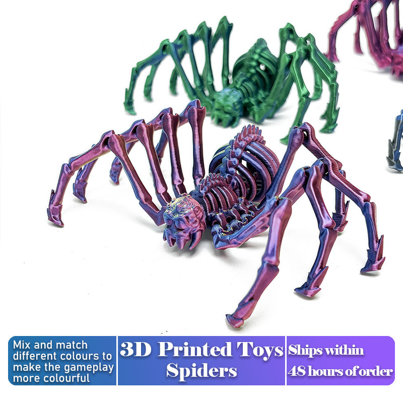 نموذج عنكبوت مفصلي ثلاثي الأبع - مراجعة 3D Printing Household Items وسعره